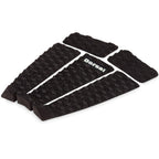 DORSAL Five 5 Piece EVA Surfboard Deck Traction Pads with Kicker Tail for Stomp Skimboards, Surf Boards, Fish Board, Funboard Black/White