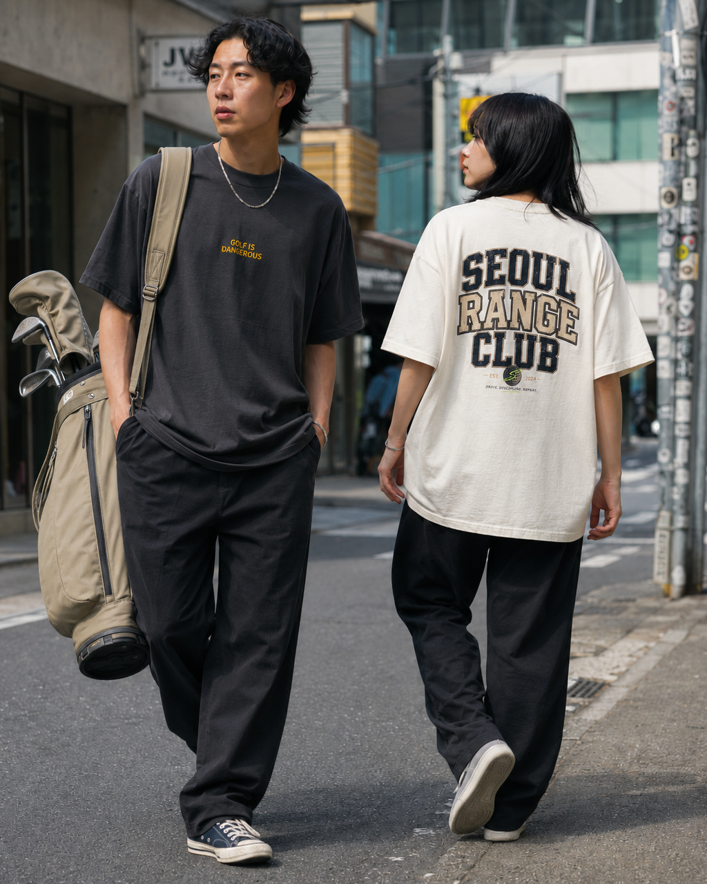 Seoul Range Club - Oversized T-shirt