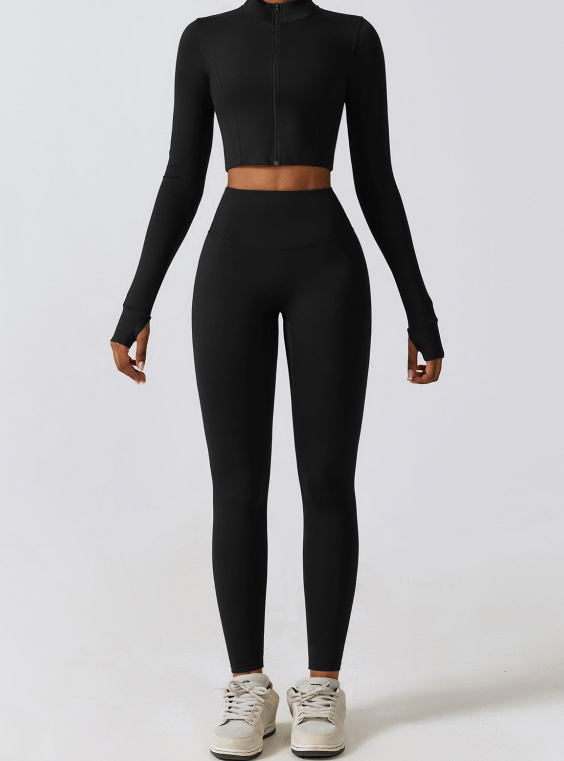 3-Piece Seamless Workout Set - Sculpting Lift and Support