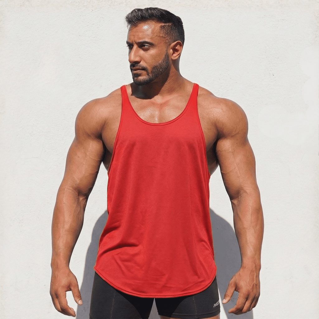 Stringer Tank Top - Ultimate Range of Motion for Lifting