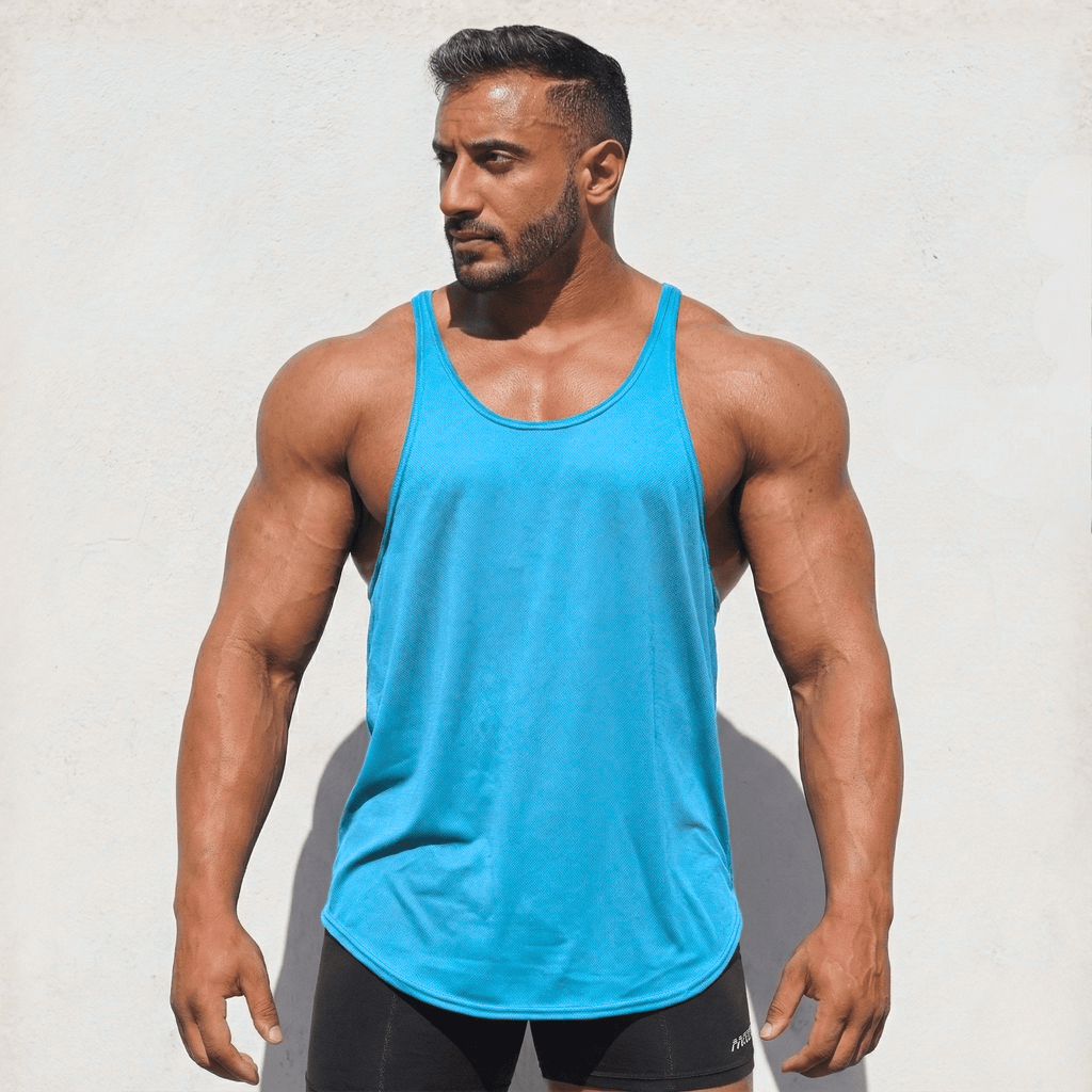 Stringer Tank Top - Ultimate Range of Motion for Lifting