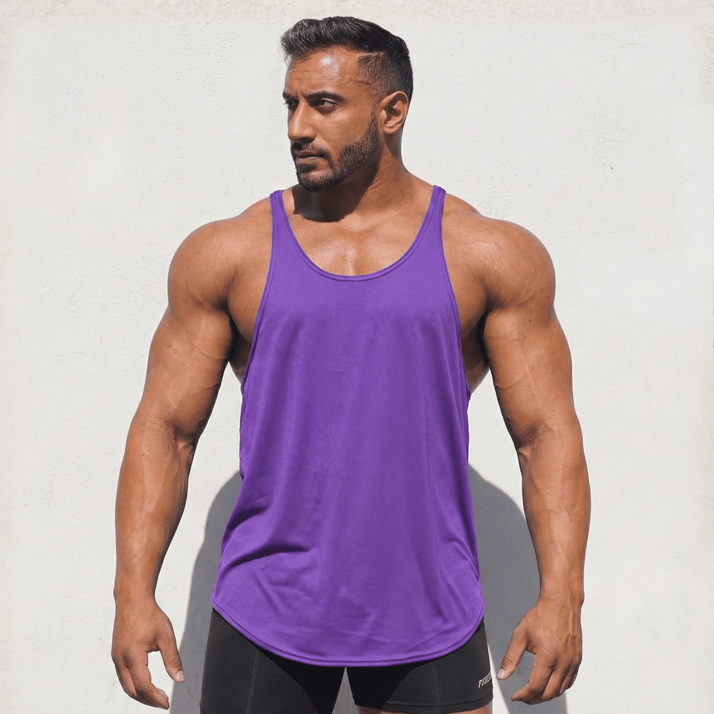 Stringer Tank Top - Ultimate Range of Motion for Lifting