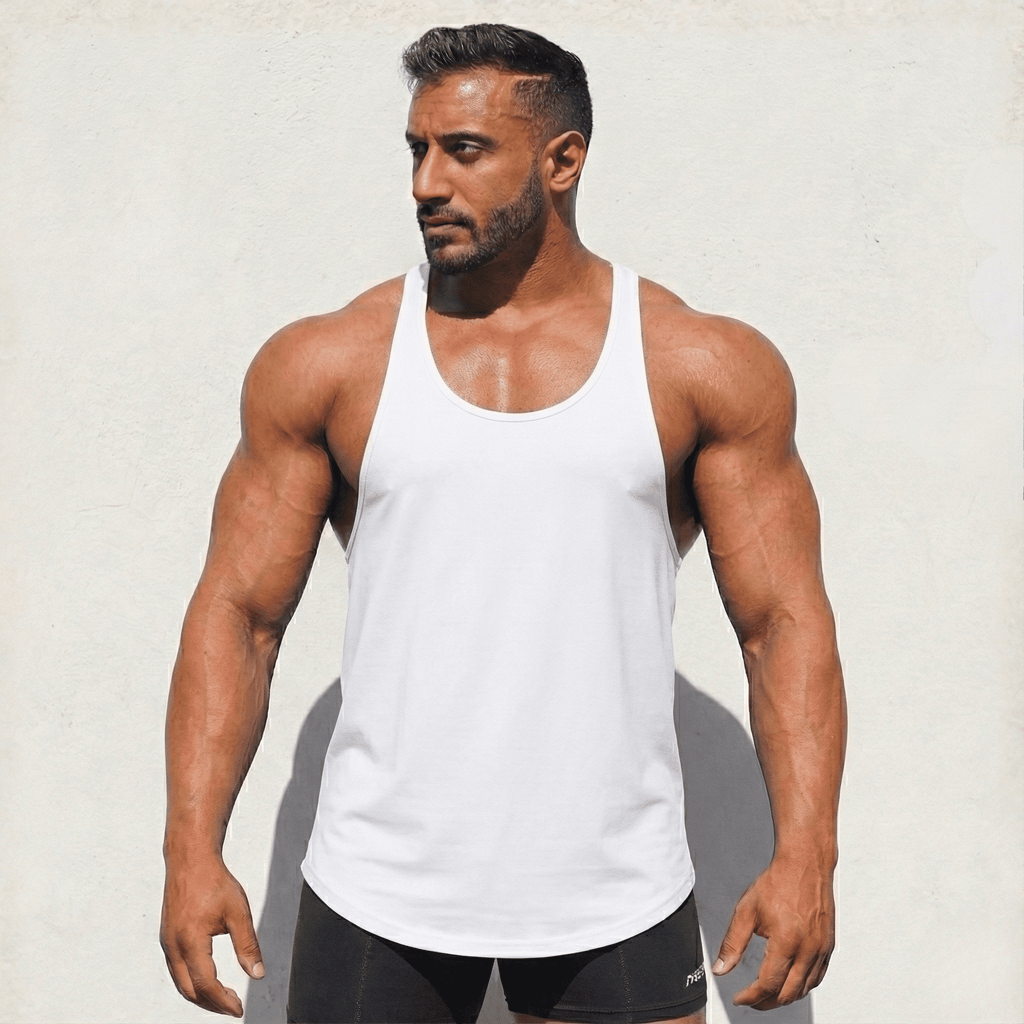 Stringer Tank Top - Ultimate Range of Motion for Lifting