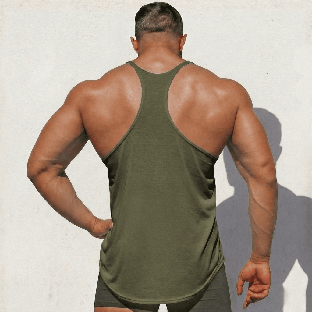 Stringer Tank Top - Ultimate Range of Motion for Lifting