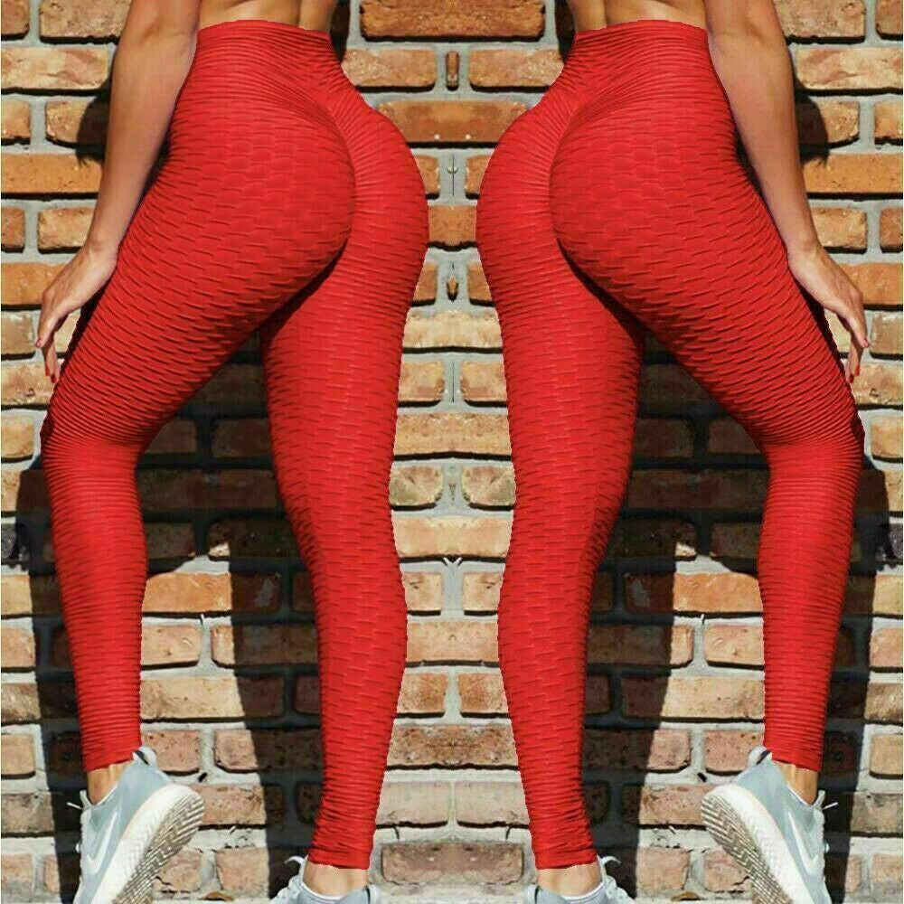 Women Leggings Anti-Cellulite High Waist Push up Yoga Pants Tiktok Butt Lift