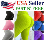 Women Leggings Anti-Cellulite High Waist Push up Yoga Pants Tiktok Butt Lift