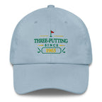 Three-Putting Since "Year" - Custom Dad hat