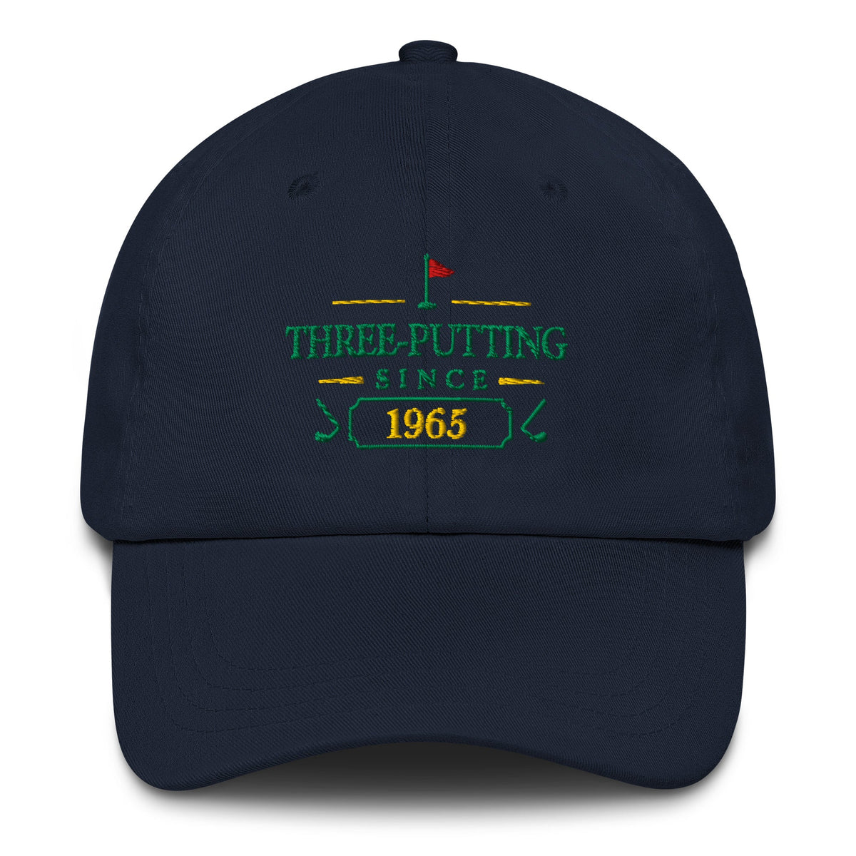 Three-Putting Since "Year" - Custom Dad hat