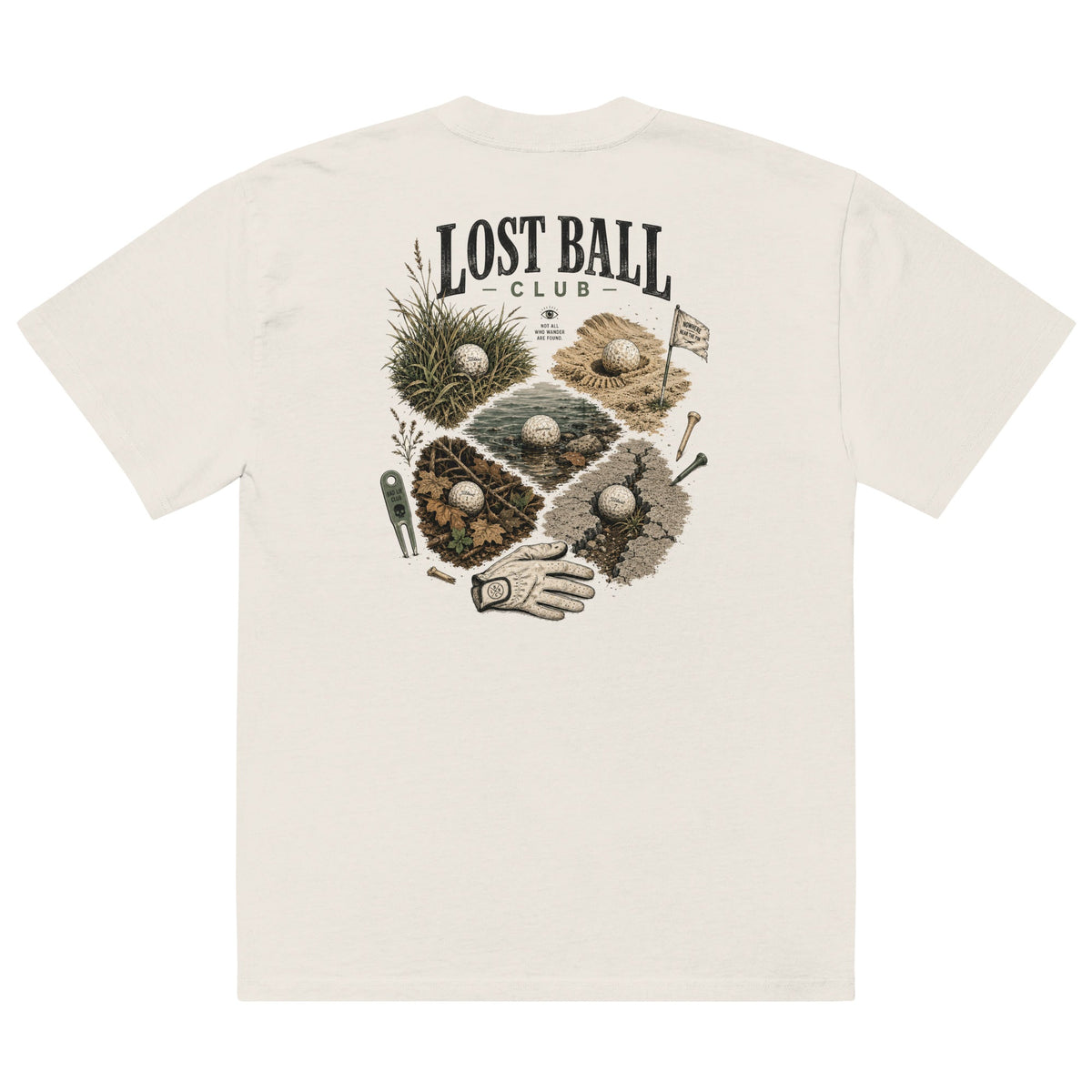 Lost Ball - Oversized T-shirt