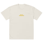 Golf Is Dangerous Embroidery - Oversized T-shirt
