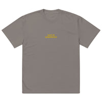 Golf Is Dangerous Embroidery - Oversized T-shirt