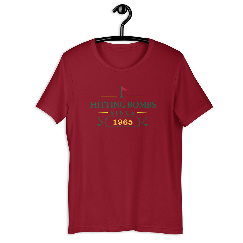 Hitting Bombs Since "Year" - Custom T-shirt